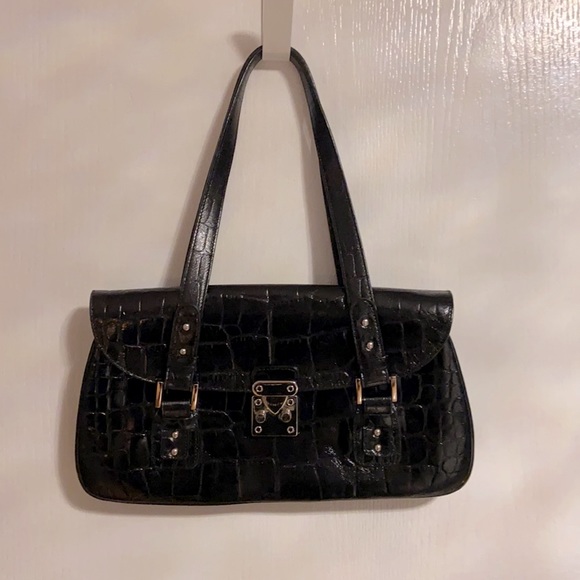 Vintage Nordstrom leather shoulder purse - Picture 1 of 8